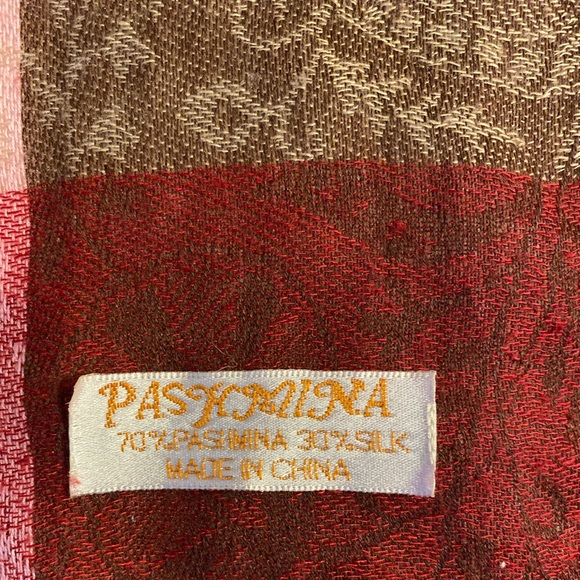 Patchwork Pashmina - Multi Color - Picture 3 of 5